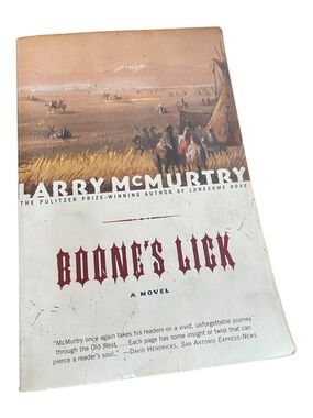Boone's Lick by Larry McMurtry Paperback Book-Western Novel 2001
